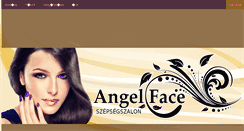 Desktop Screenshot of angelface-szepsegszalon.hu